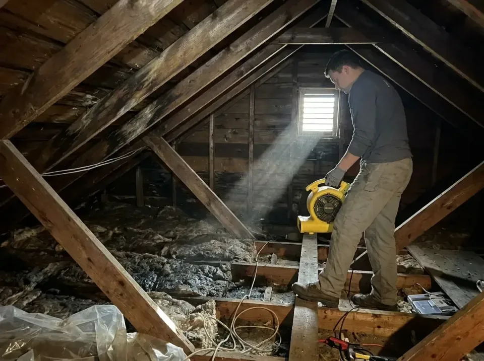 attic-water-damage-drying-proc-007 — frequently asked questions, Emergency Water Extraction & 24/7 Flood Response in Slidell…